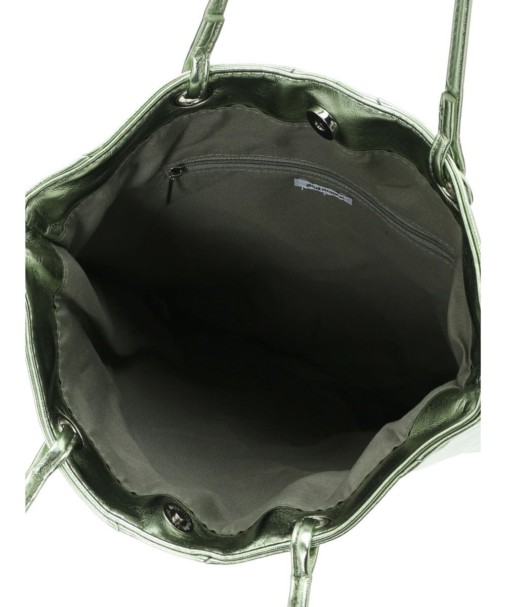 Green Parks ａｎｄｍｉｋｋａ　パッチワークメタリックＡ４トート 