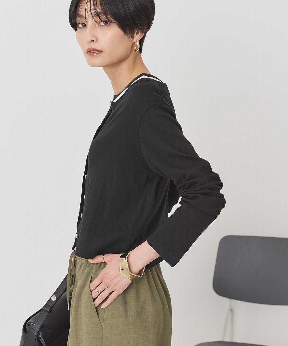 AMERICAN HOLIC 【２点セット】リンガーＴシャツ＋カーディガン 