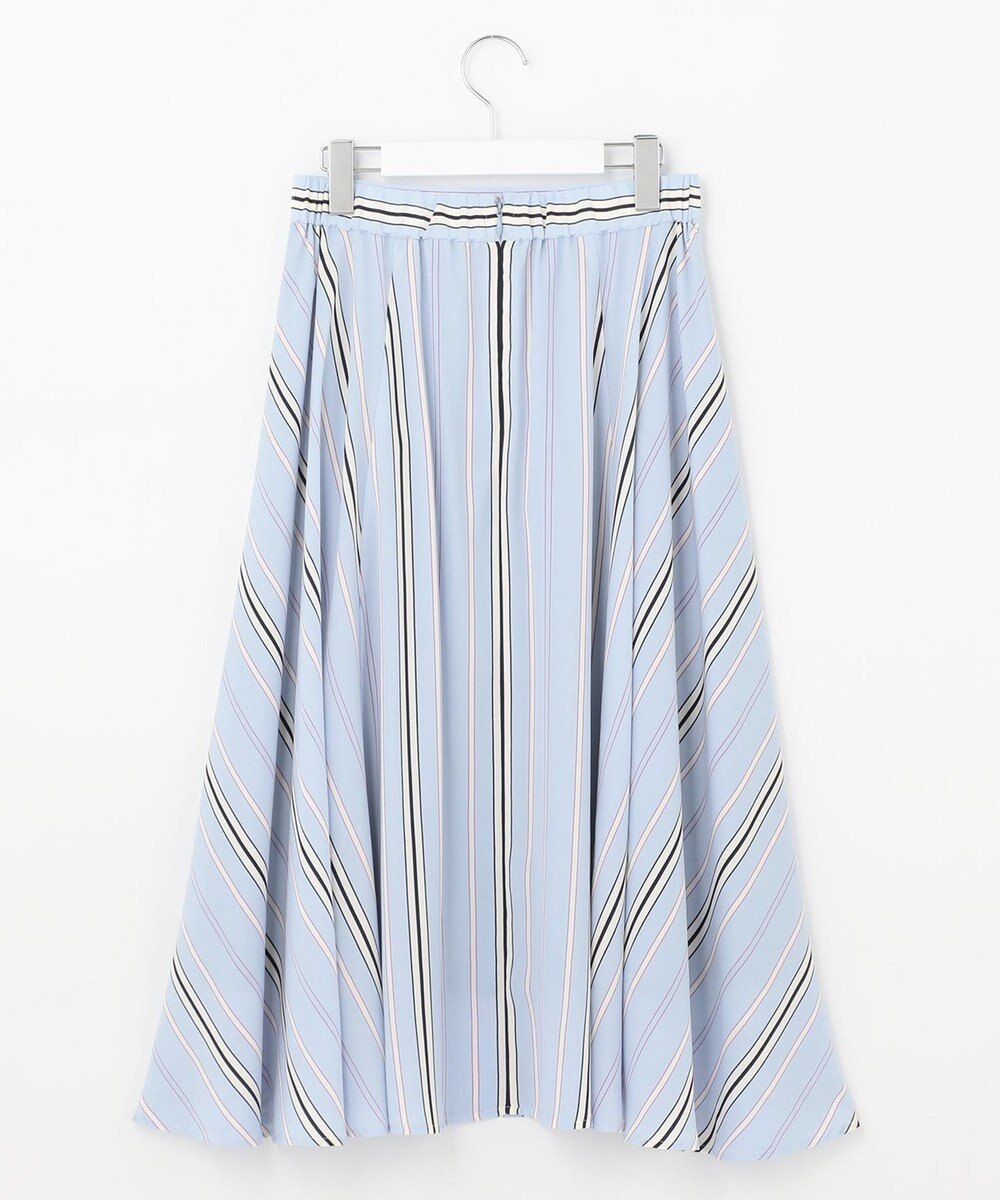 自由区 L 【WEB限定】ランダムストライプ セットアップワンピース 