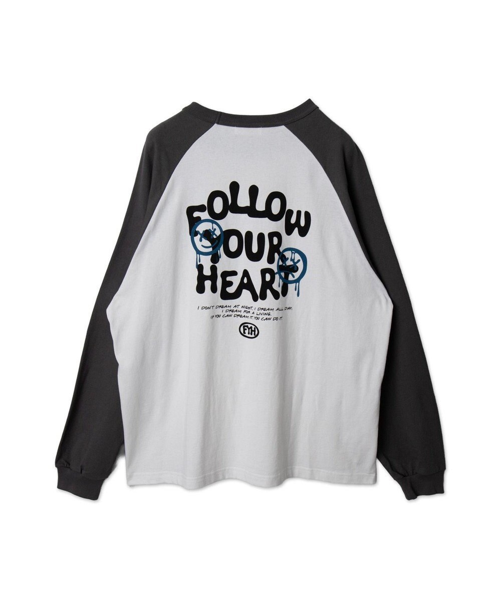 WEGO 【ユニセックス着用ITEM】ラグラングラフィックBIG　T（LS） 