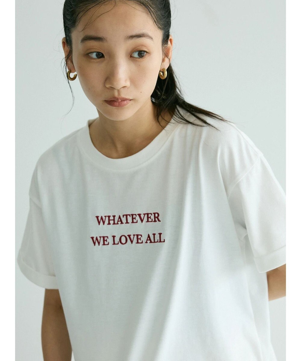 CRAFT STANDARD BOUTIQUE 刺繍ロゴＴシャツ 