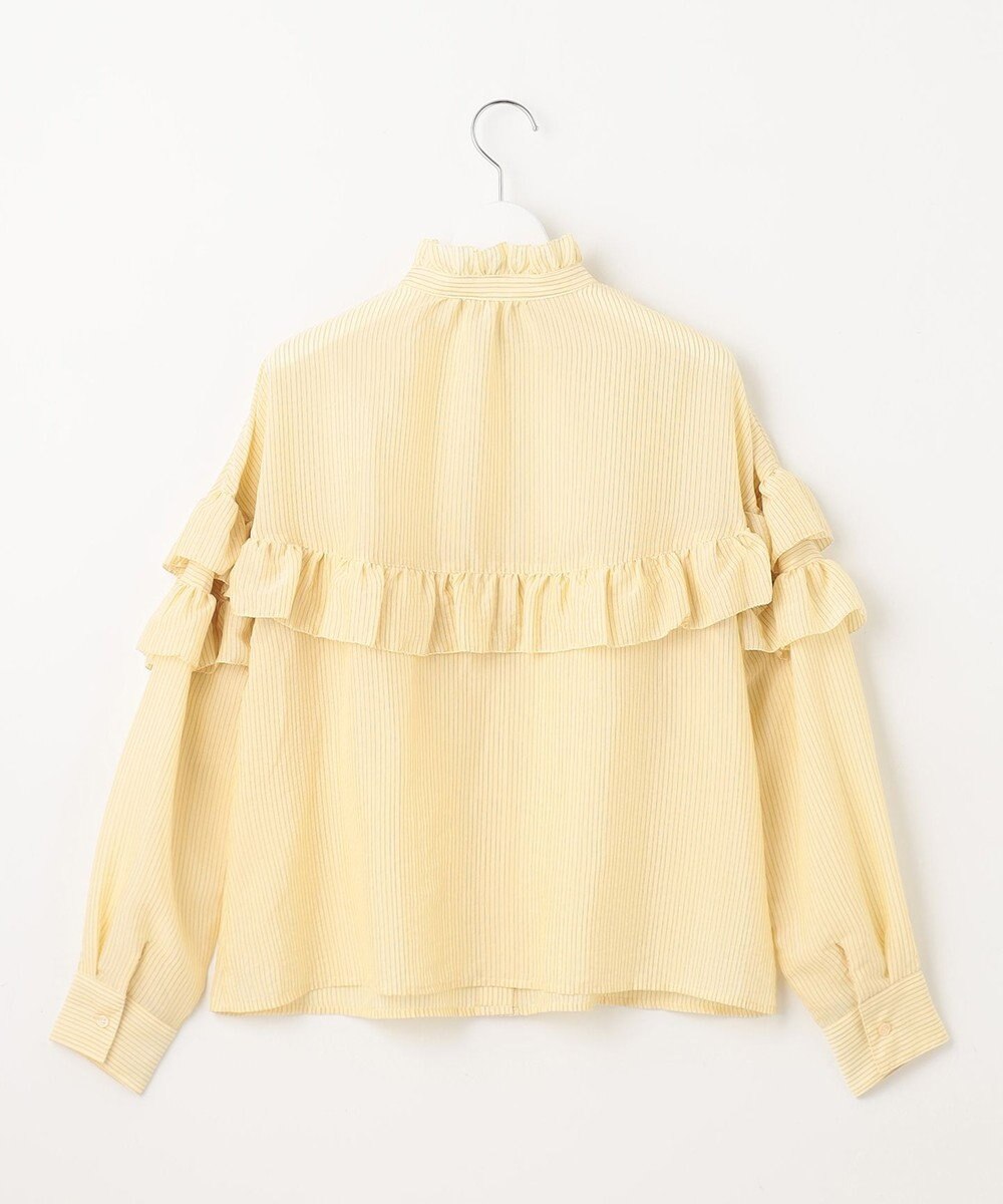 Feroux 【洗える】フリル ブラウス 