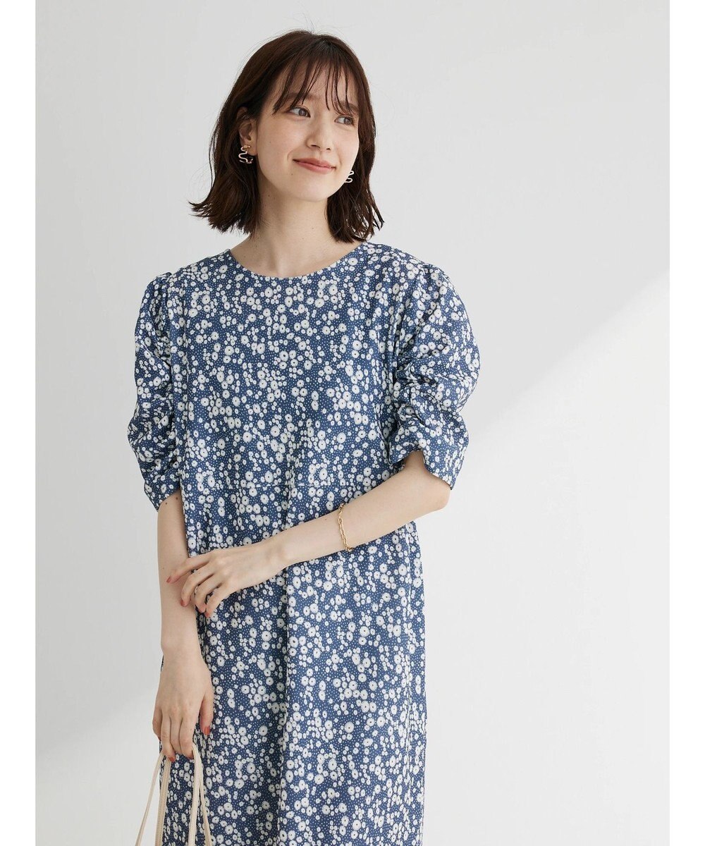 Green Parks ・ＲＡＹ　ＣＡＳＳＩＮ　フラワーｐｔナローワンピース 