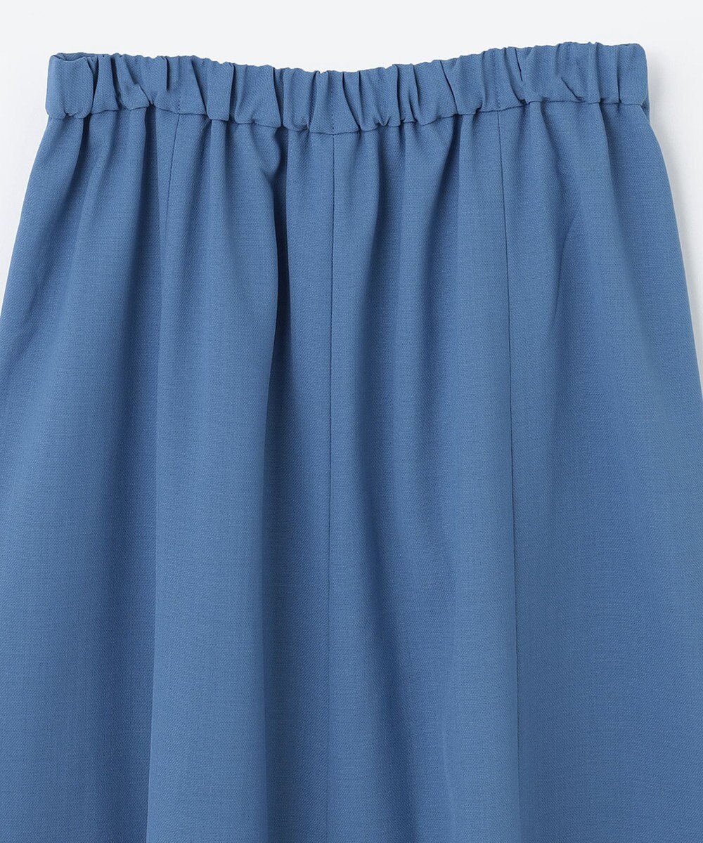 ANY リネンライクオックス フレアスカート 