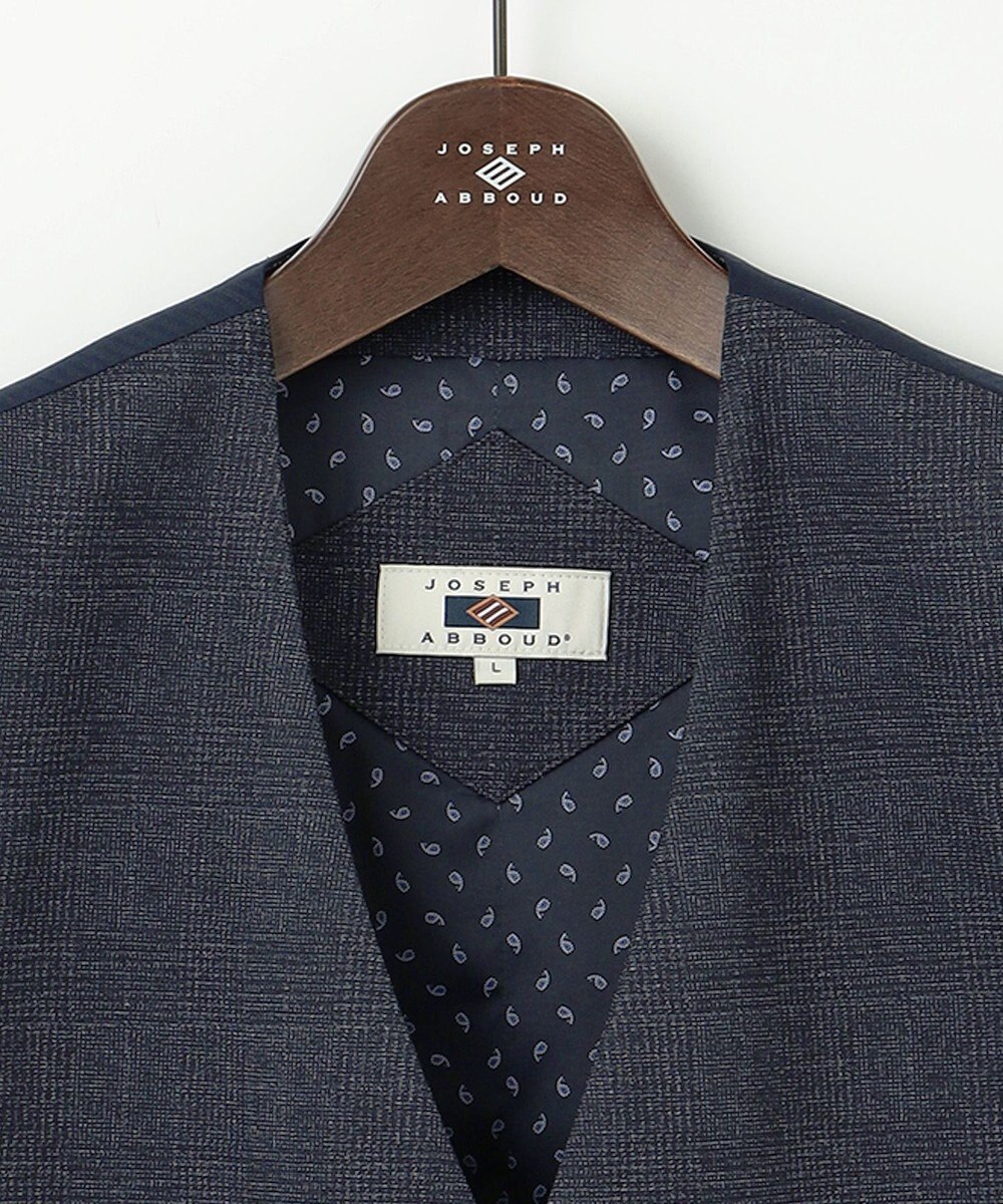 JOSEPH ABBOUD 【キングサイズ・ストレッチ/多機能】ツィーディジャージ ベスト 