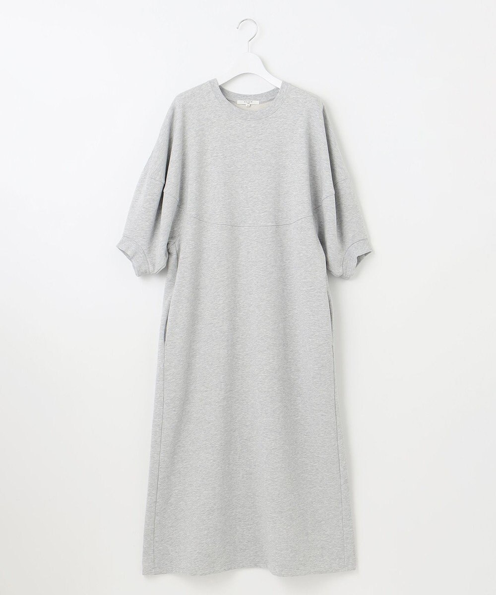 23区 【SLOW/一部店舗限定】ハイゲージテリー スウェット ワンピース 