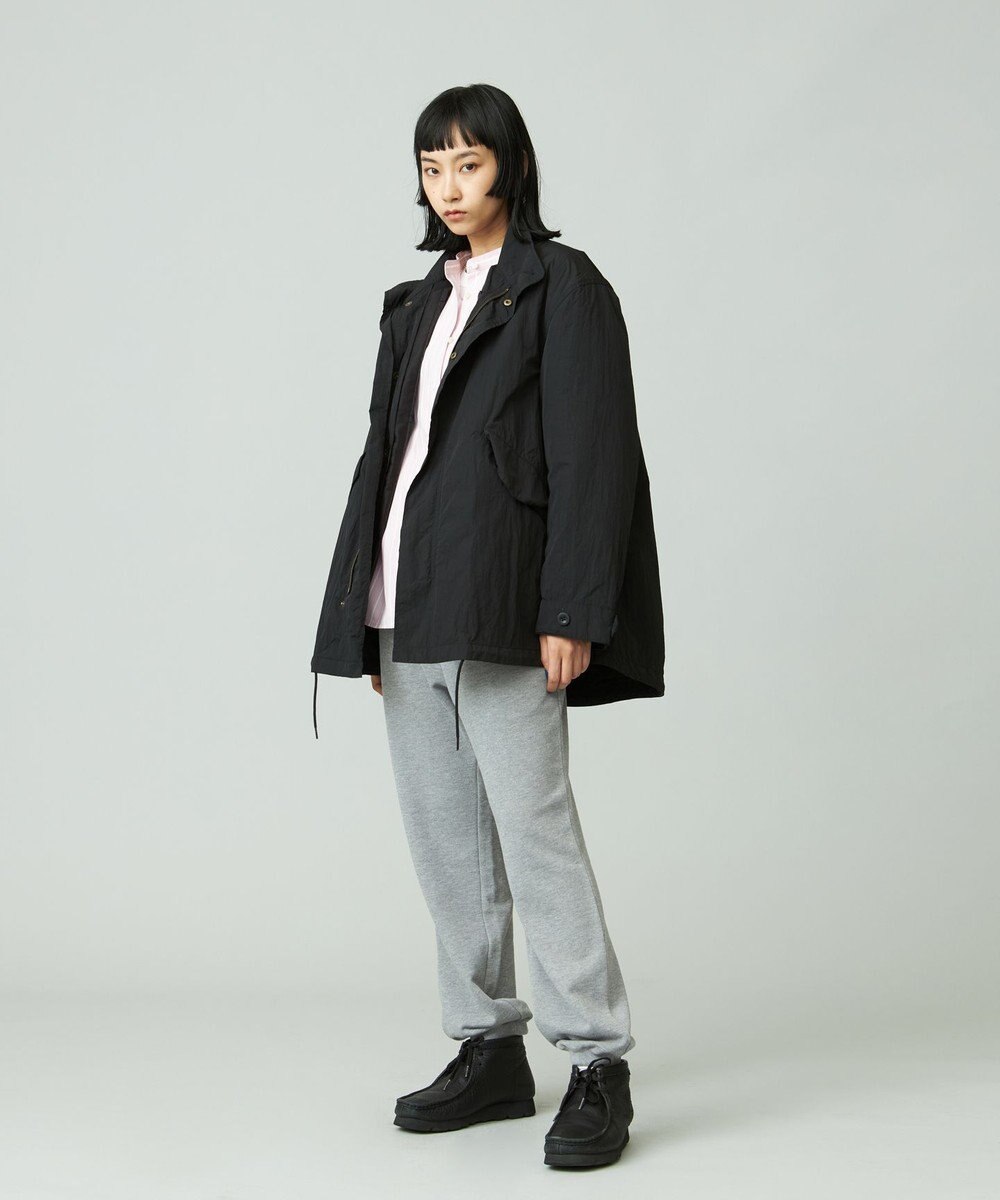 J.PRESS YORK STREET 【UNISEX】ナイロンワッシャーショートモッズコート 