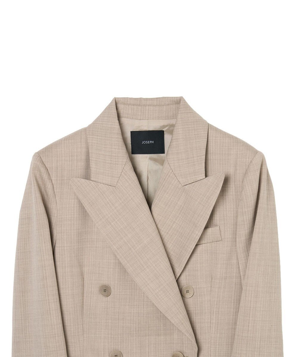 JOSEPH メランジストライプ　ジャケット 