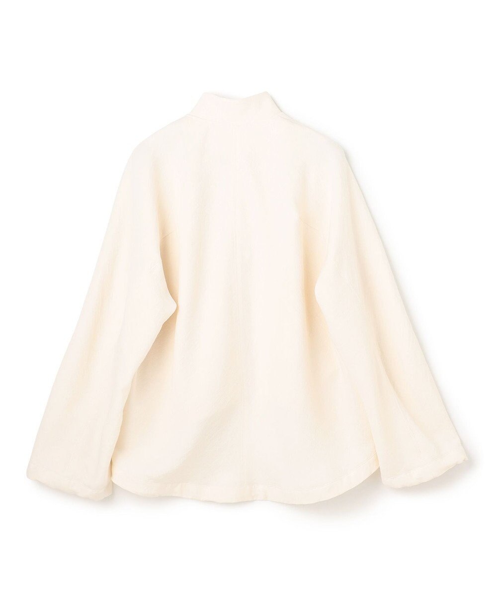 BEIGE， 【洗える】POMONA / ゴールドジップライトブルゾン 