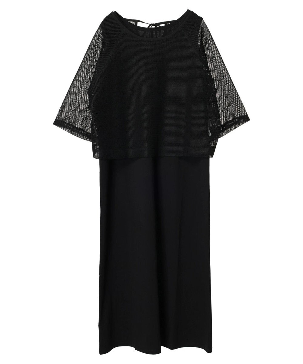 Green Parks ＳＥＴ２点　メッシュ＋ノースリーブワンピース 