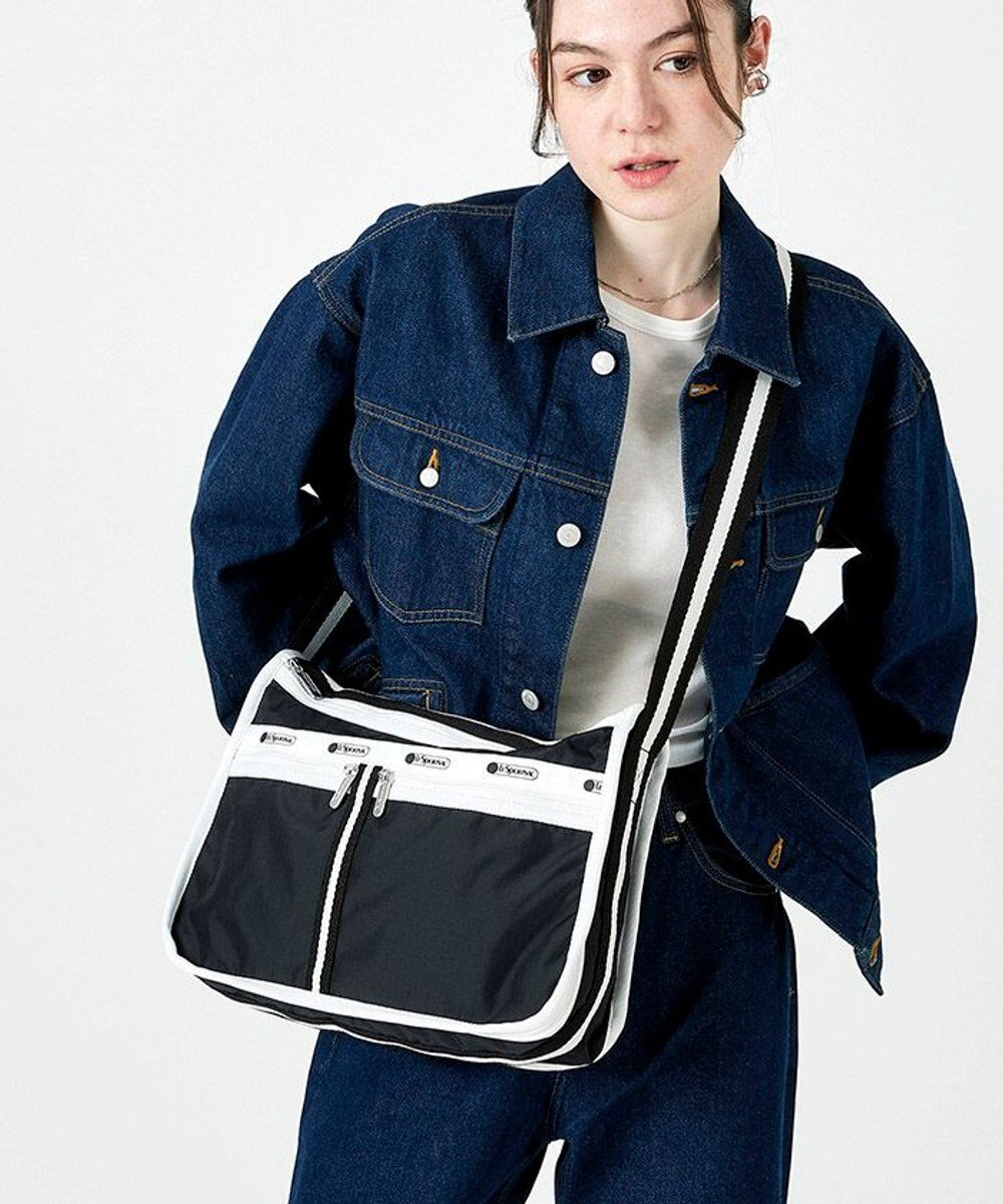 LeSportsac DELUXE EVERYDAY BAG/スペクテイターブラック 