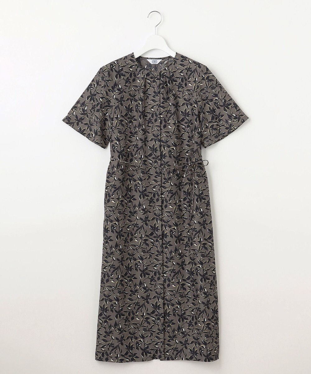 J.PRESS LADIES 【洗える】ボタニカルプリント ワンピース 