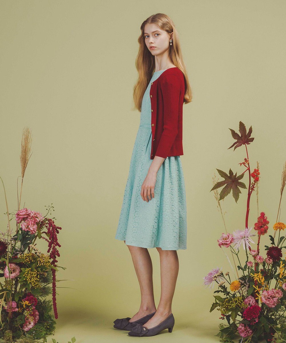 TOCCA 【WEB限定カラーあり・00サイズあり・洗える・消臭】MEMORY OF LACE ドレス 