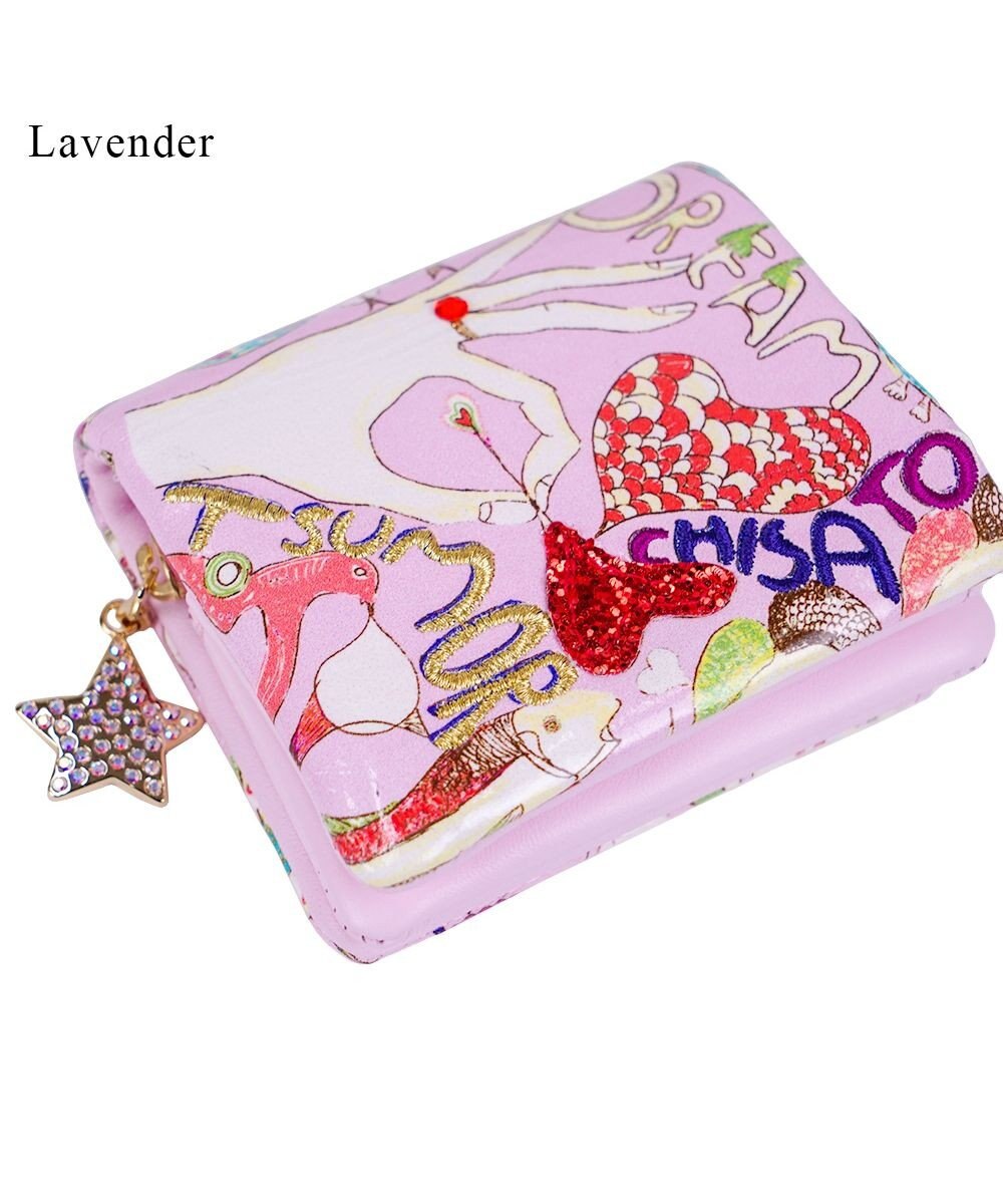 tsumori chisato CARRY ハッピースタッフ　ミニ財布　2つ折り 