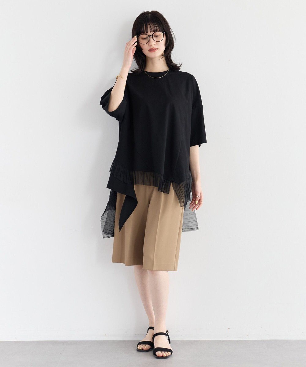 YECCA VECCA 裾アシメデザインプルオーバー 