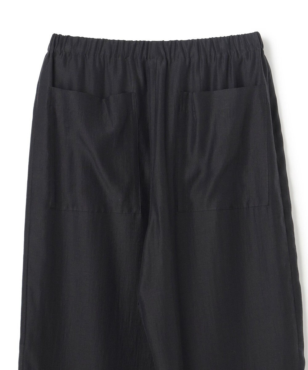 uncrave リヨセルシルクローン ギャザーパンツ 