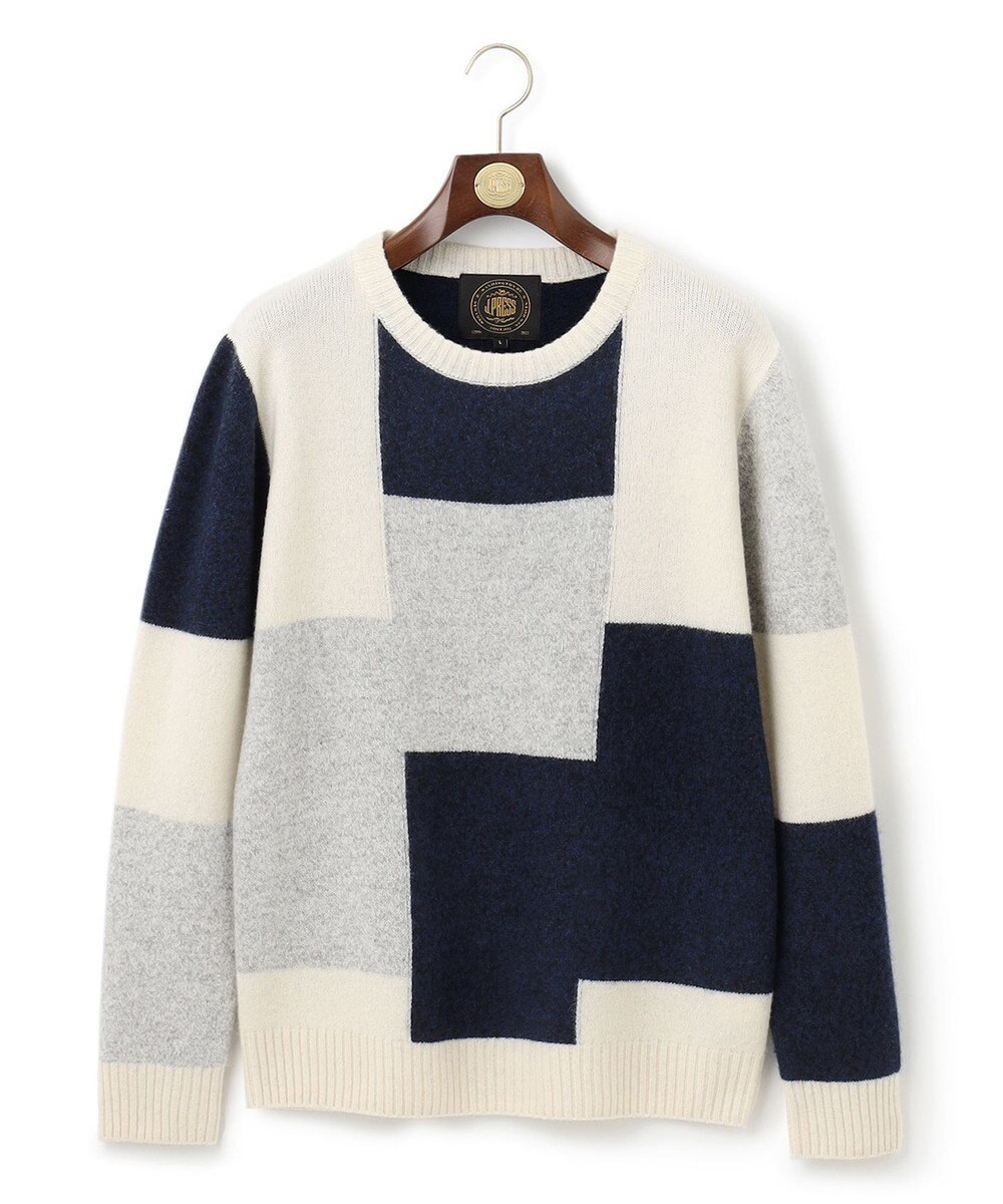 J.PRESS MEN 【120th Anniversary】Archive Knit / crazy pattern 