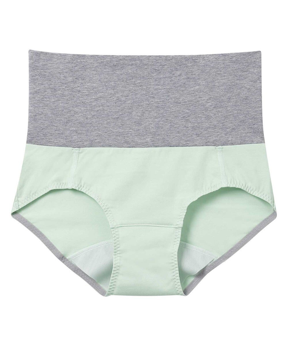une nana cool 綿ベア天竺 カラーブロッキング サニタリーショーツ 