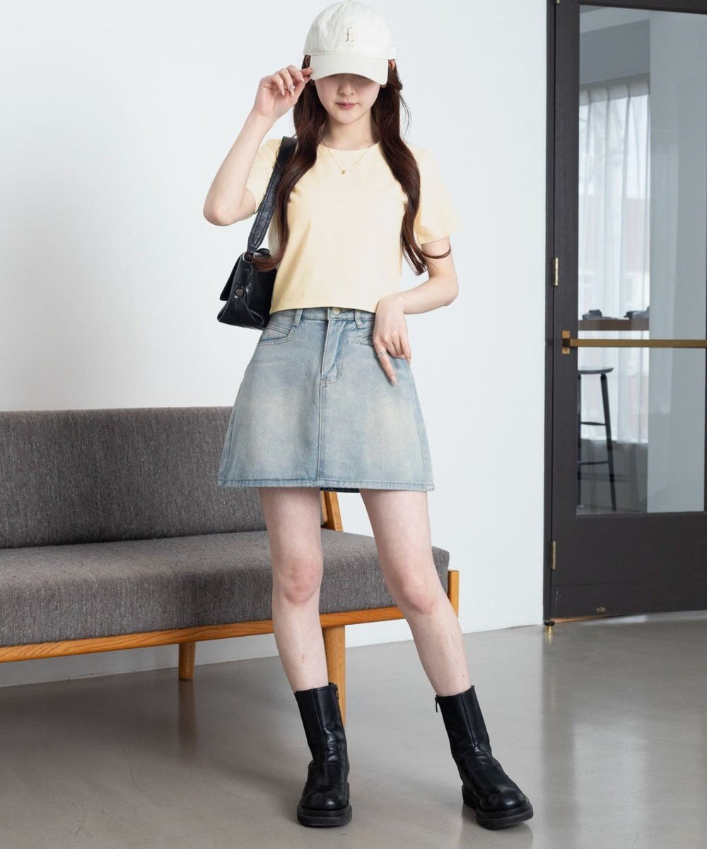 WEGO 【7色/SMLサイズ展開】コンパクトフィットT 