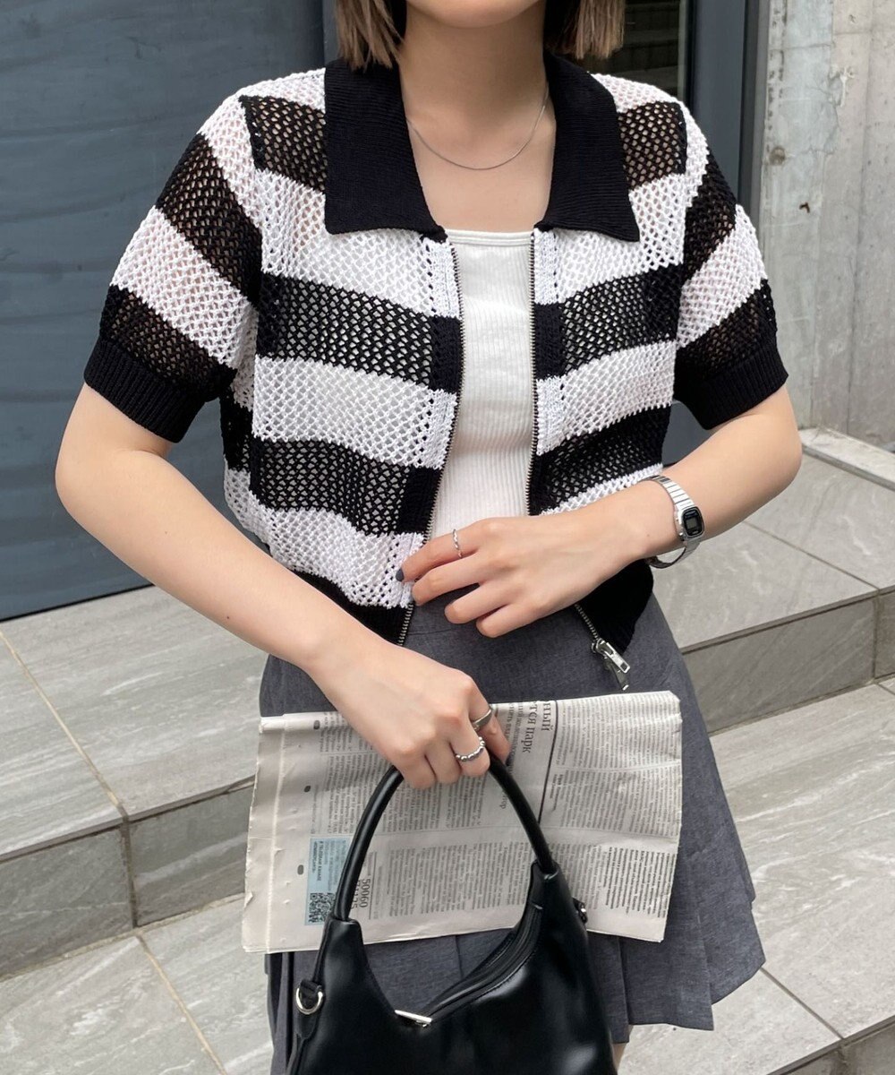 WEGO WZIPニットカーデ 