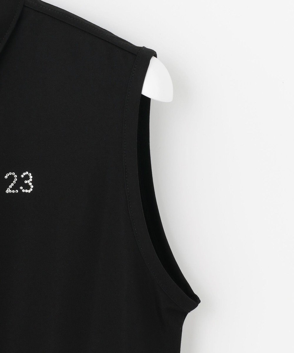 23区GOLF 【WOMEN】カノコ刺繍 ノースリーブ シャツ 