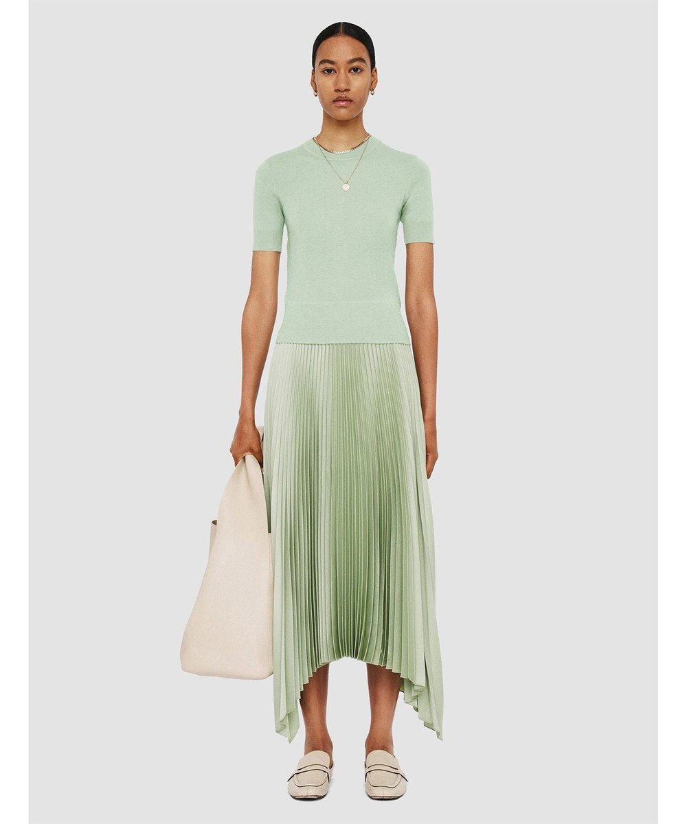 JOSEPH 【洗える】キャッシュエアー　ショートスリーブニット 