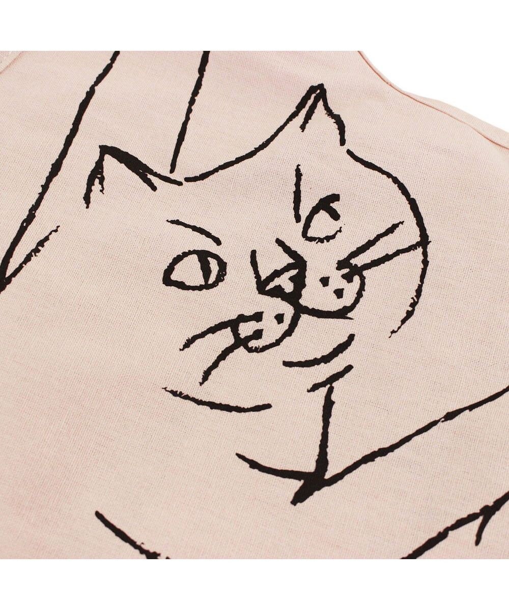 ROOTOTE 1188【折り畳み可能】EU.ラウンド.ブラサガリネコ-A 