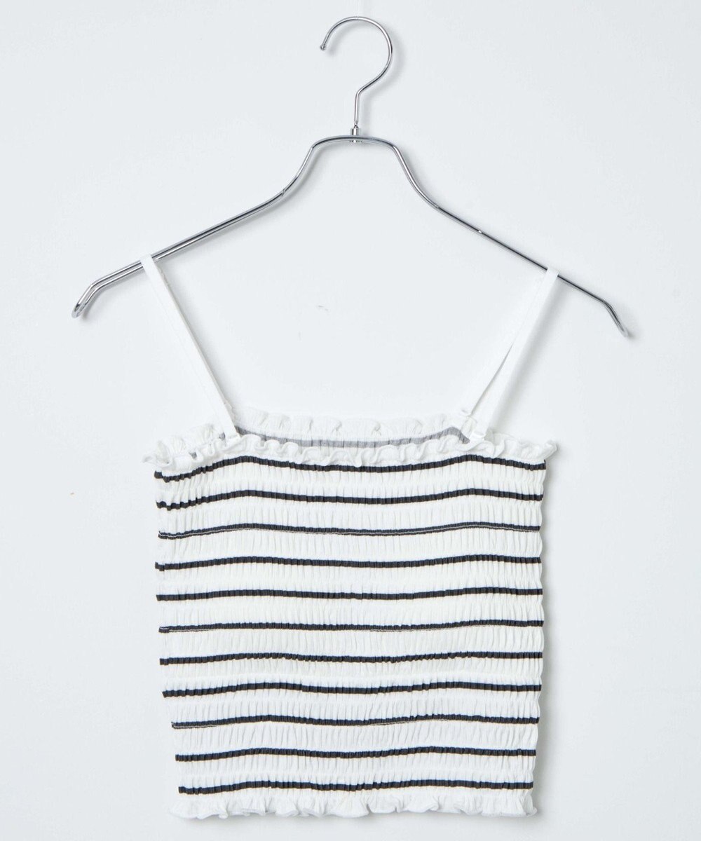 WEGO ２WAYシャーリングキャミ 