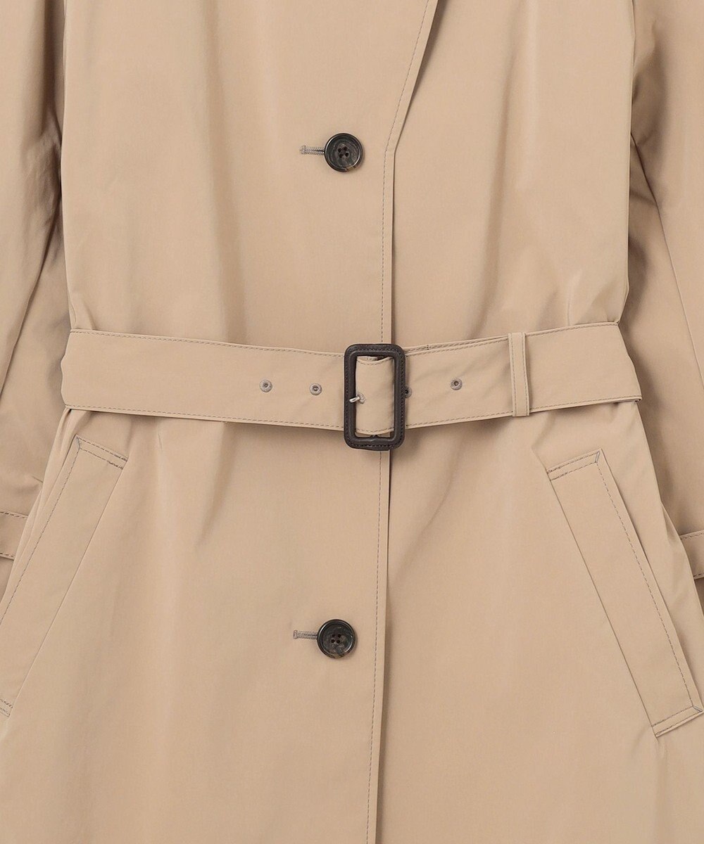 J.PRESS LADIES 【洗える・撥水】Reポリアーティローザ シングル トレンチコート 