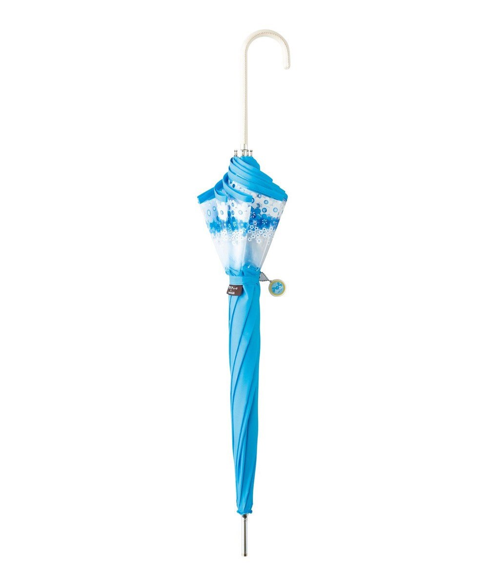 MOONBAT アデリアレトロ×estaa 傘 長傘 花の輪 