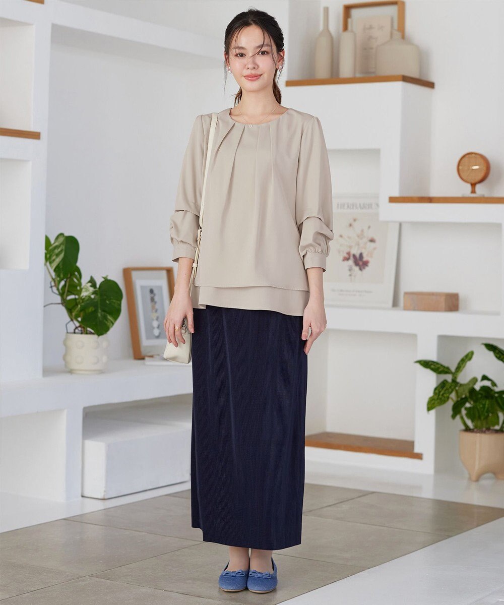 Tiaclasse L 【おのののかさん着用】クリスタルプリーツスカート 