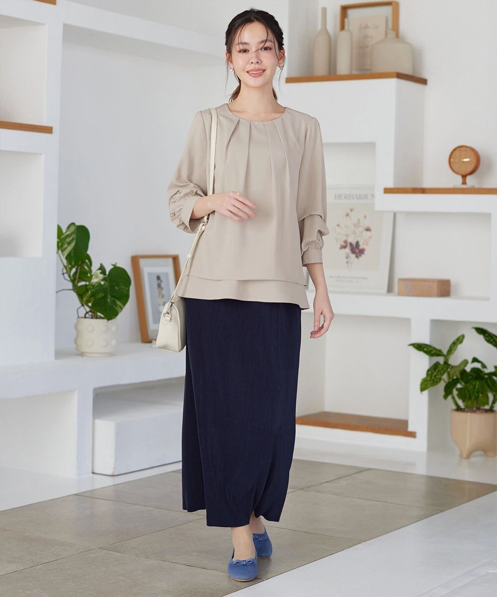 Tiaclasse L 【おのののかさん着用】クリスタルプリーツスカート 