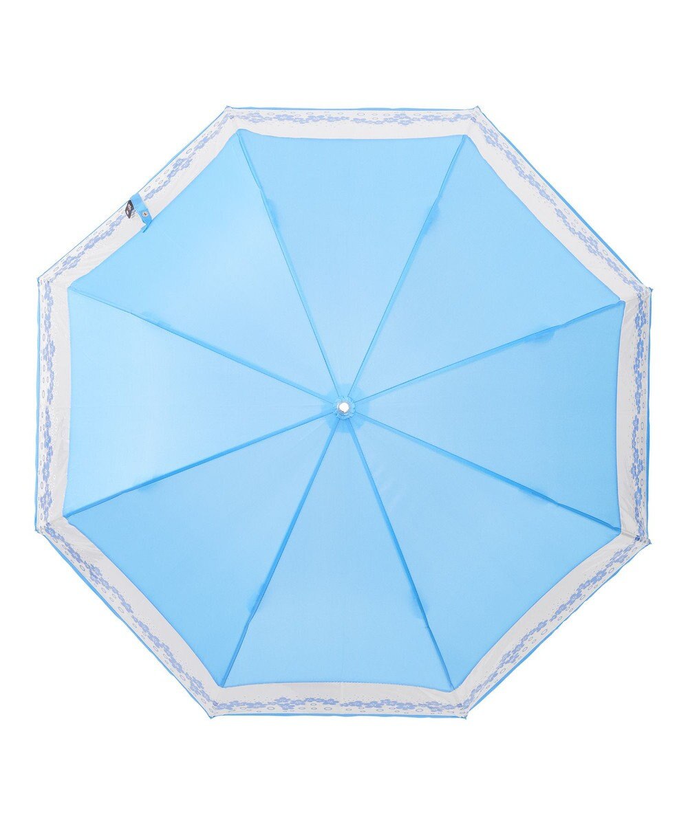 MOONBAT アデリアレトロ×estaa 傘 長傘 花の輪 