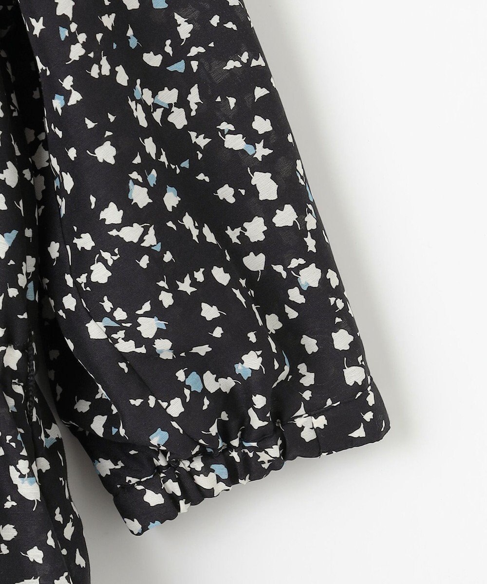 J.PRESS LADIES L 【洗える】スパンローンフラワープリント ワンピース 