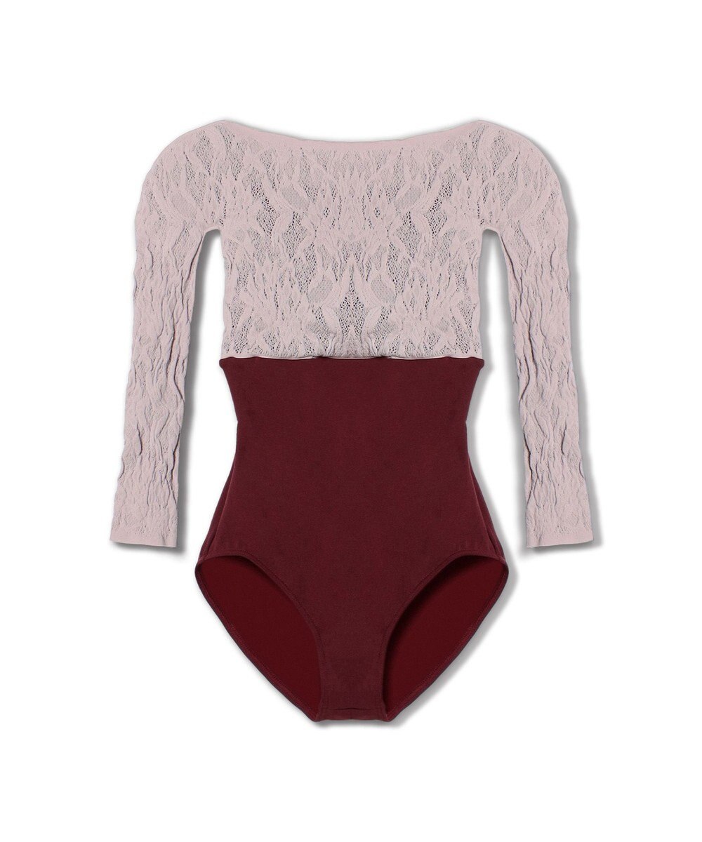 Chacott 【ノーソイングニット】7分袖レオタード 