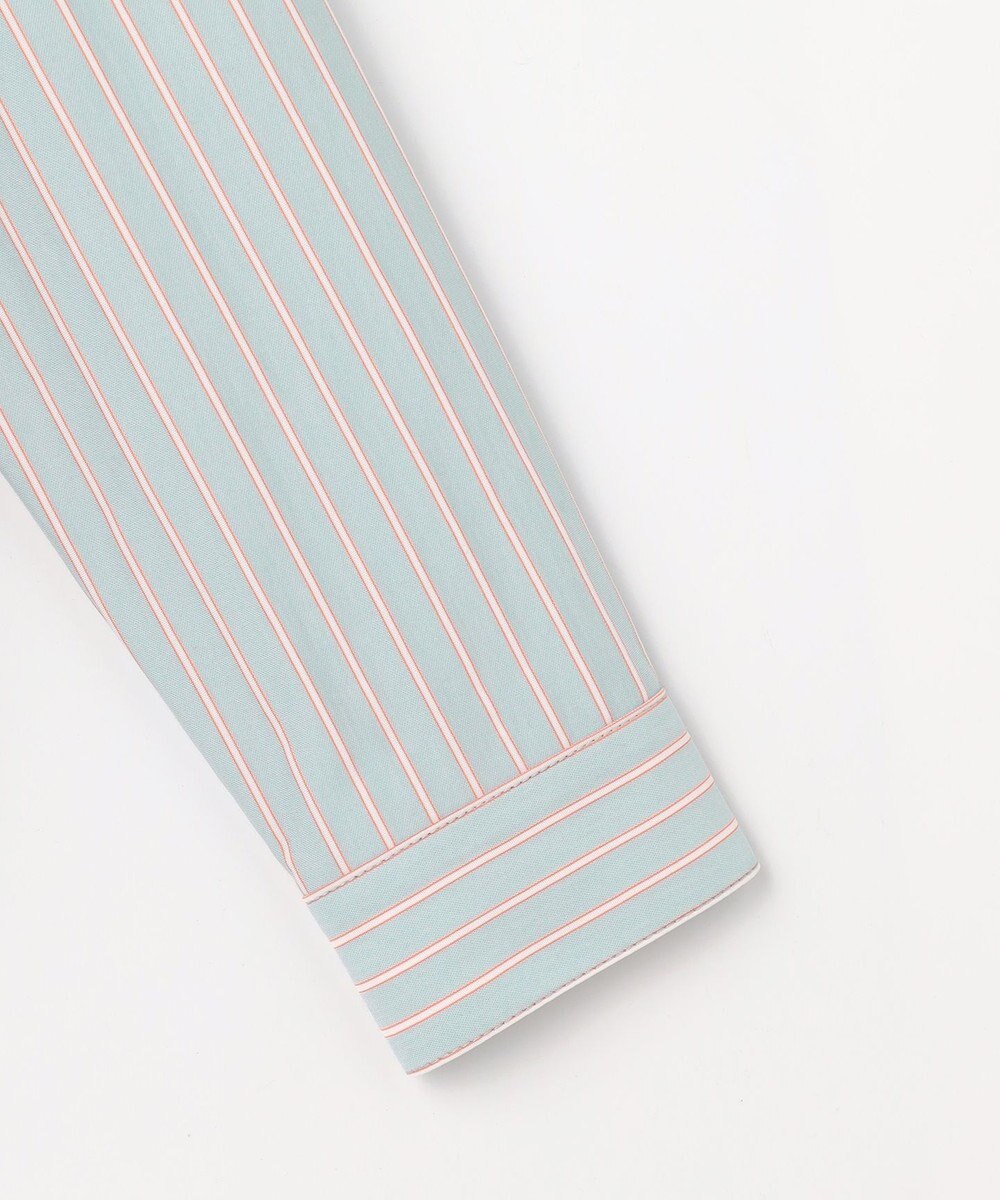 J.PRESS LADIES ストライプジャージー フリル カットソー 