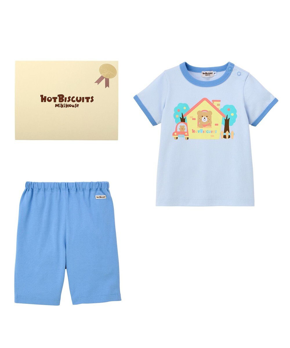 MIKI HOUSE HOT BISCUITS 【70-80cm】 ビーンズ Tシャツセット【BOX付き】 