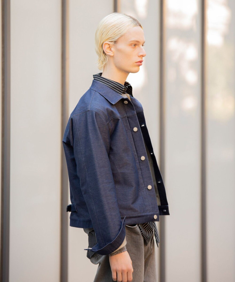 J.PRESS MEN 【KANEMASA JERSEY】ジャージー デニムジャケット 