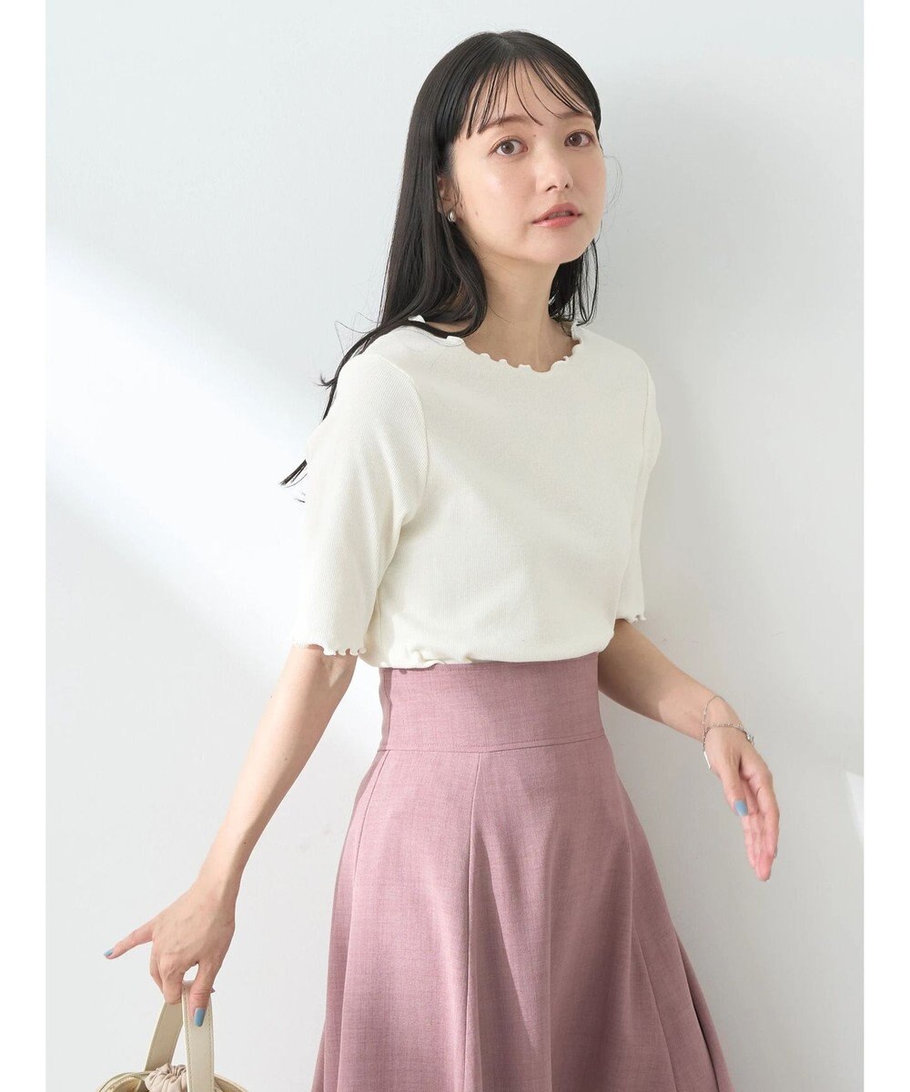 earth music&ecology メロ－リブプルオーバー 