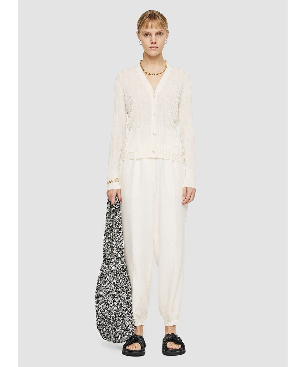 JOSEPH 【洗える】クリスピーレーヨン　カーディガン 