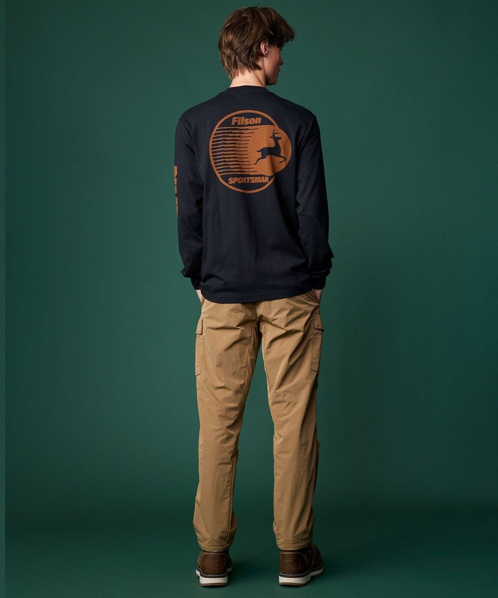 JOSEPH ABBOUD MOUNTAIN 【ECO撥水/起毛裏地】マイクロリップワッシャー カーゴ パンツ 