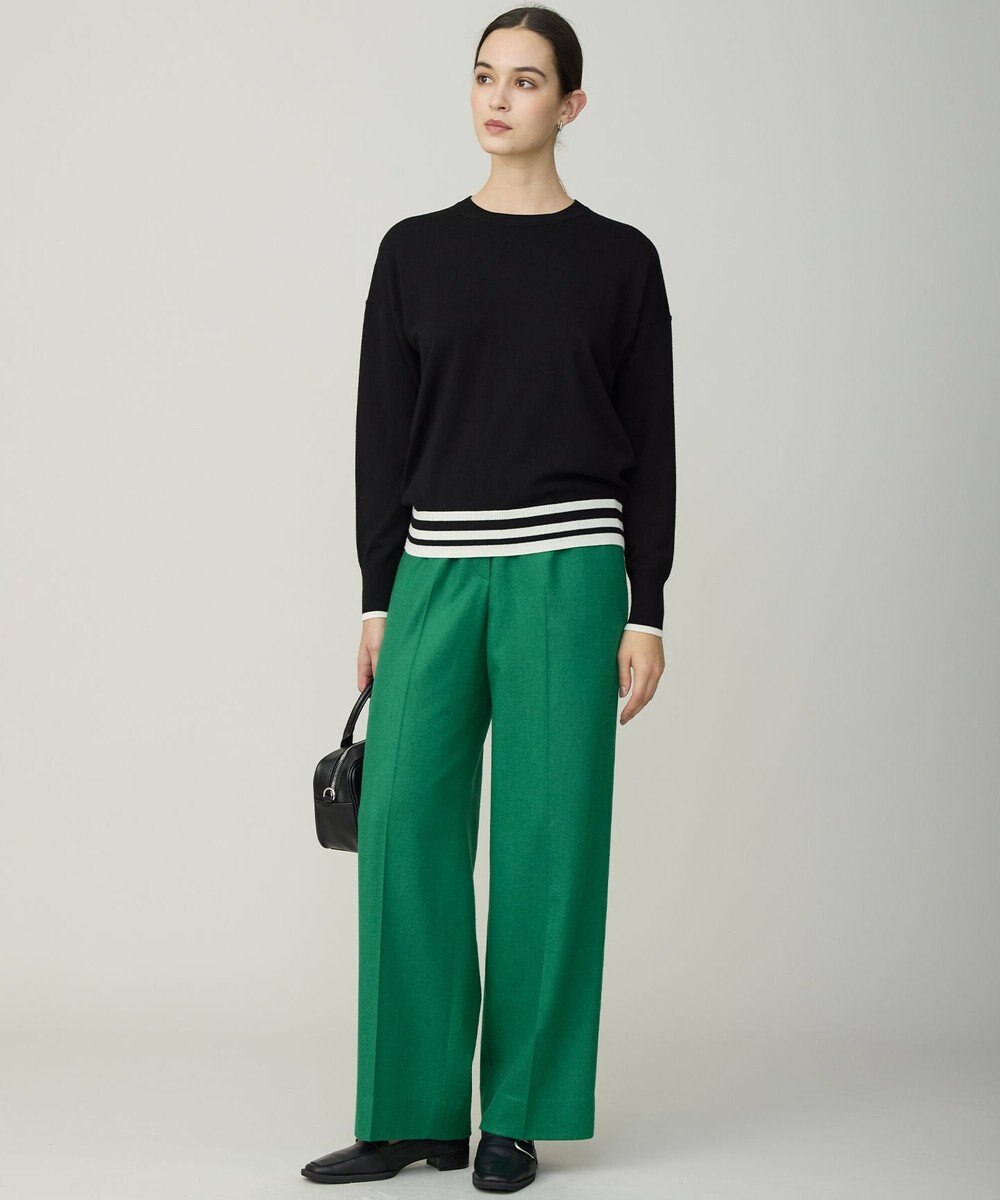 ICB ハイゲージソフトウール ニットプルオーバー 