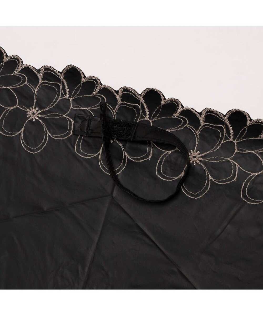 UNBILLION カシュネ cachenez / 【晴雨兼用】【日傘】UV カット率99％以上 PU軽量フラワー刺繍ミニ折りたたみ傘 