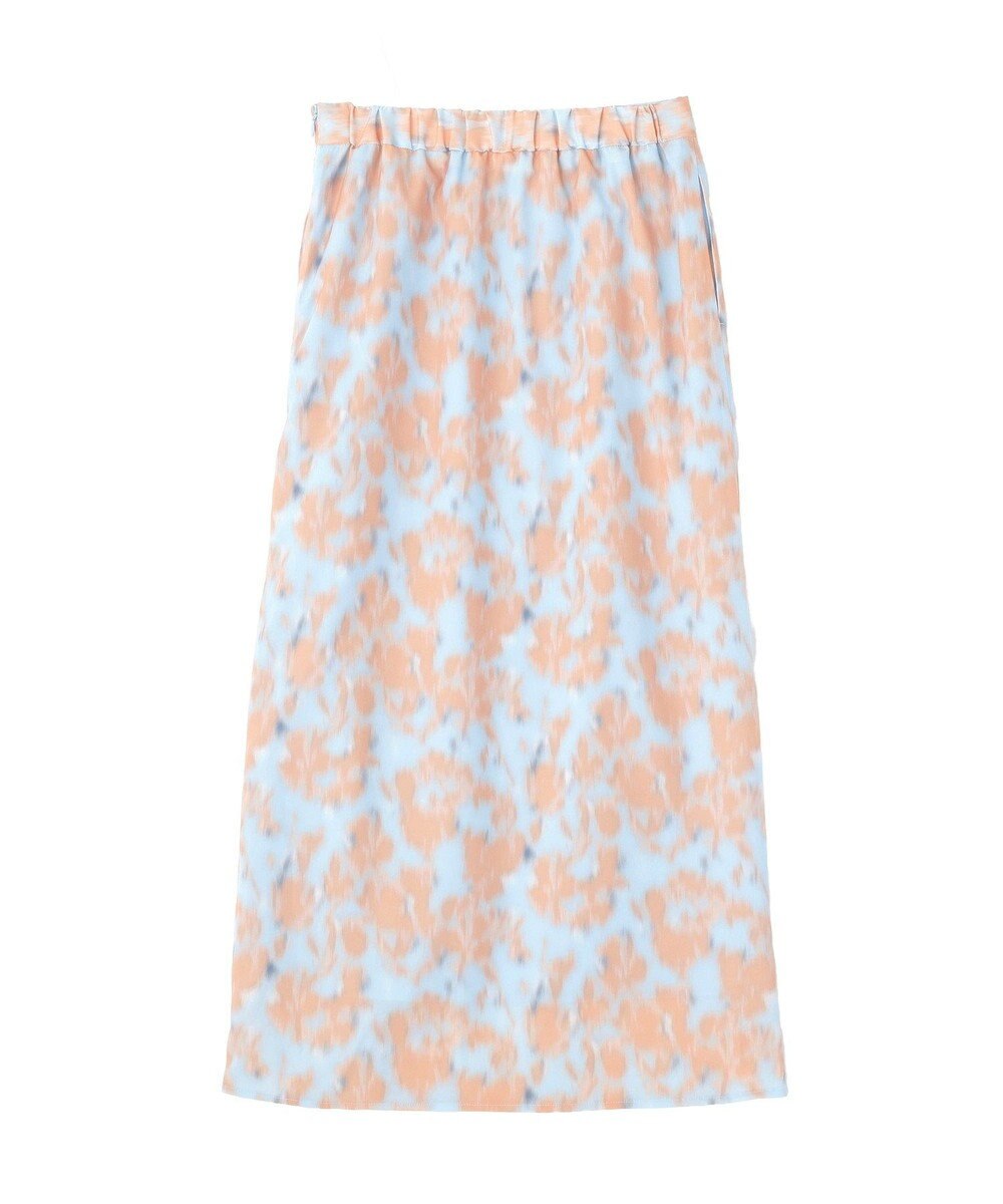 CRAFT STANDARD BOUTIQUE フラワープリントスリットロングスカート 