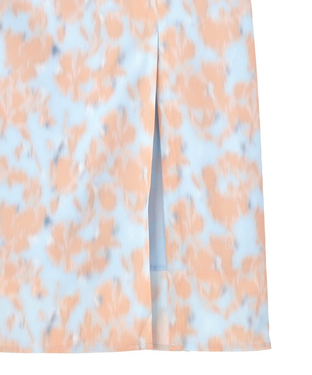 CRAFT STANDARD BOUTIQUE フラワープリントスリットロングスカート 