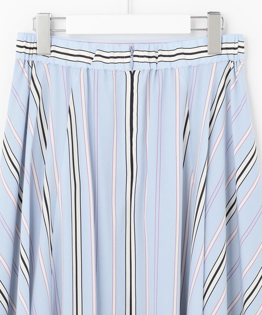 自由区 L 【WEB限定】ランダムストライプ セットアップワンピース 