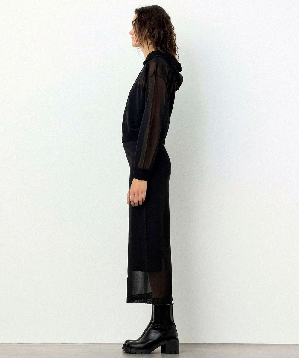 NAVE 【Nave・洗える】シアーニット スカート 