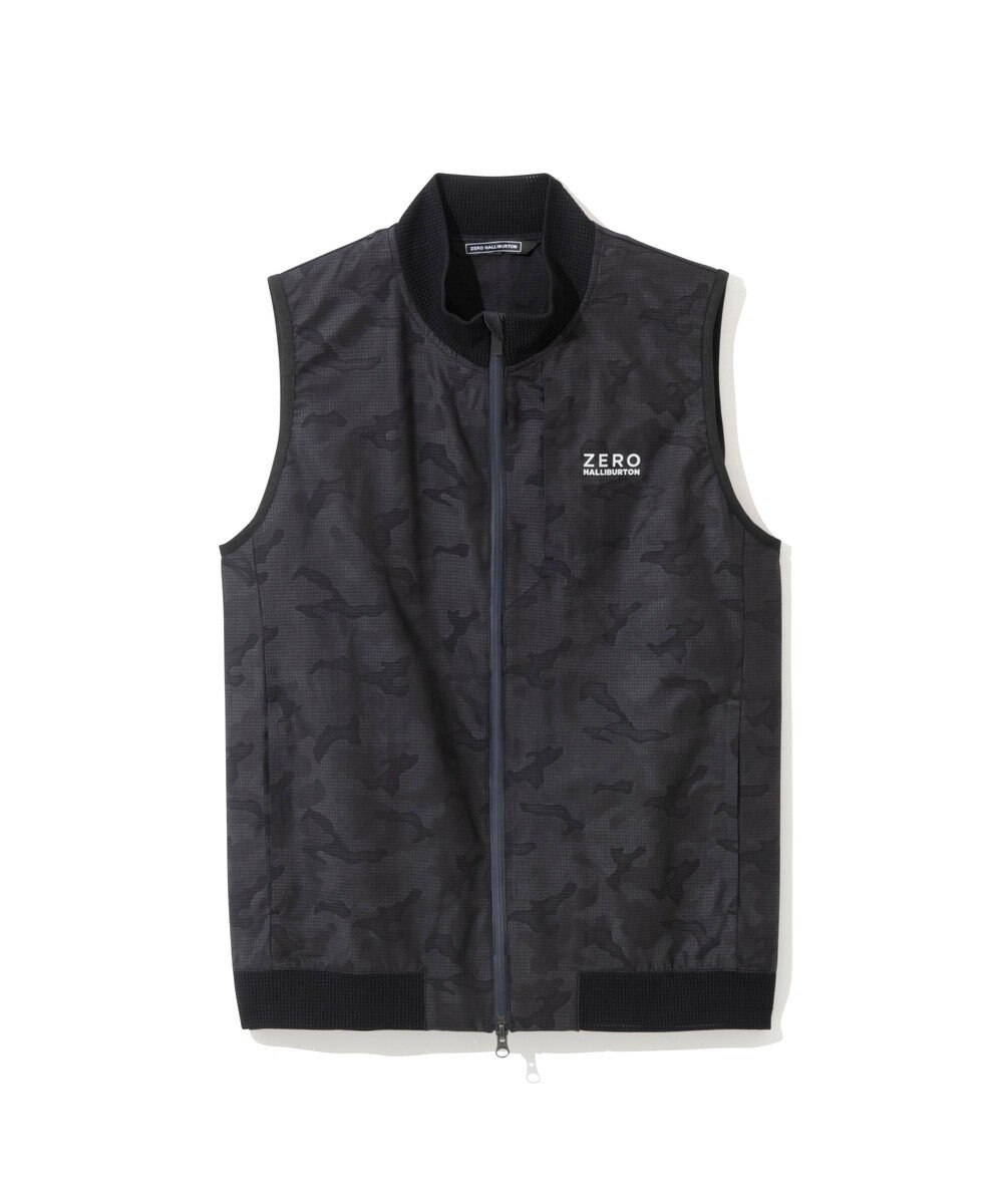 ZERO HALLIBURTON クールドッツ カモフラージュ ベスト ZHG-A4S10B 82823 ゴルフウェア 