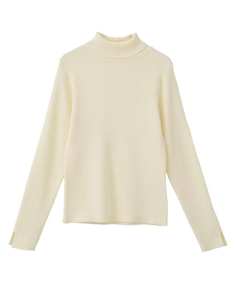 earth music&ecology 【イージーケア】【洗濯機洗い可】レンチング(TM)エコヴェロ(TM)(リブタートル) 