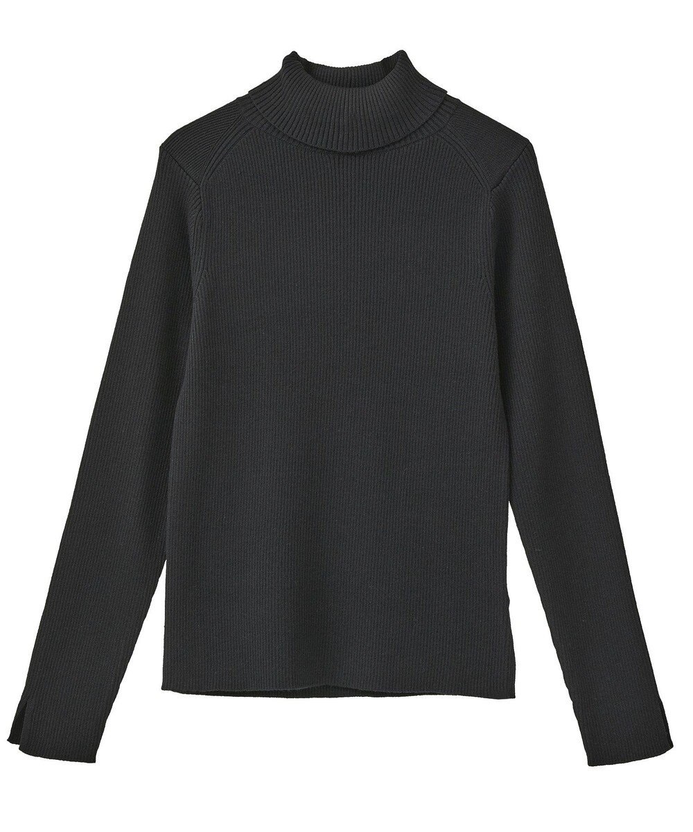 earth music&ecology 【イージーケア】【洗濯機洗い可】レンチング(TM)エコヴェロ(TM)(リブタートル) 